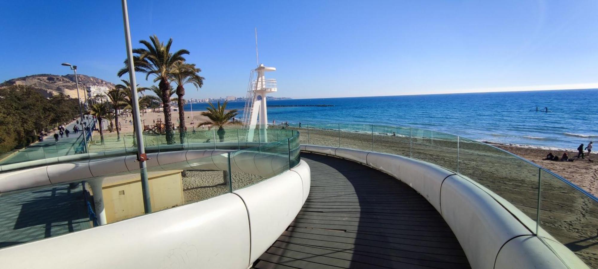 Alicante Beach And Center Bagian luar foto